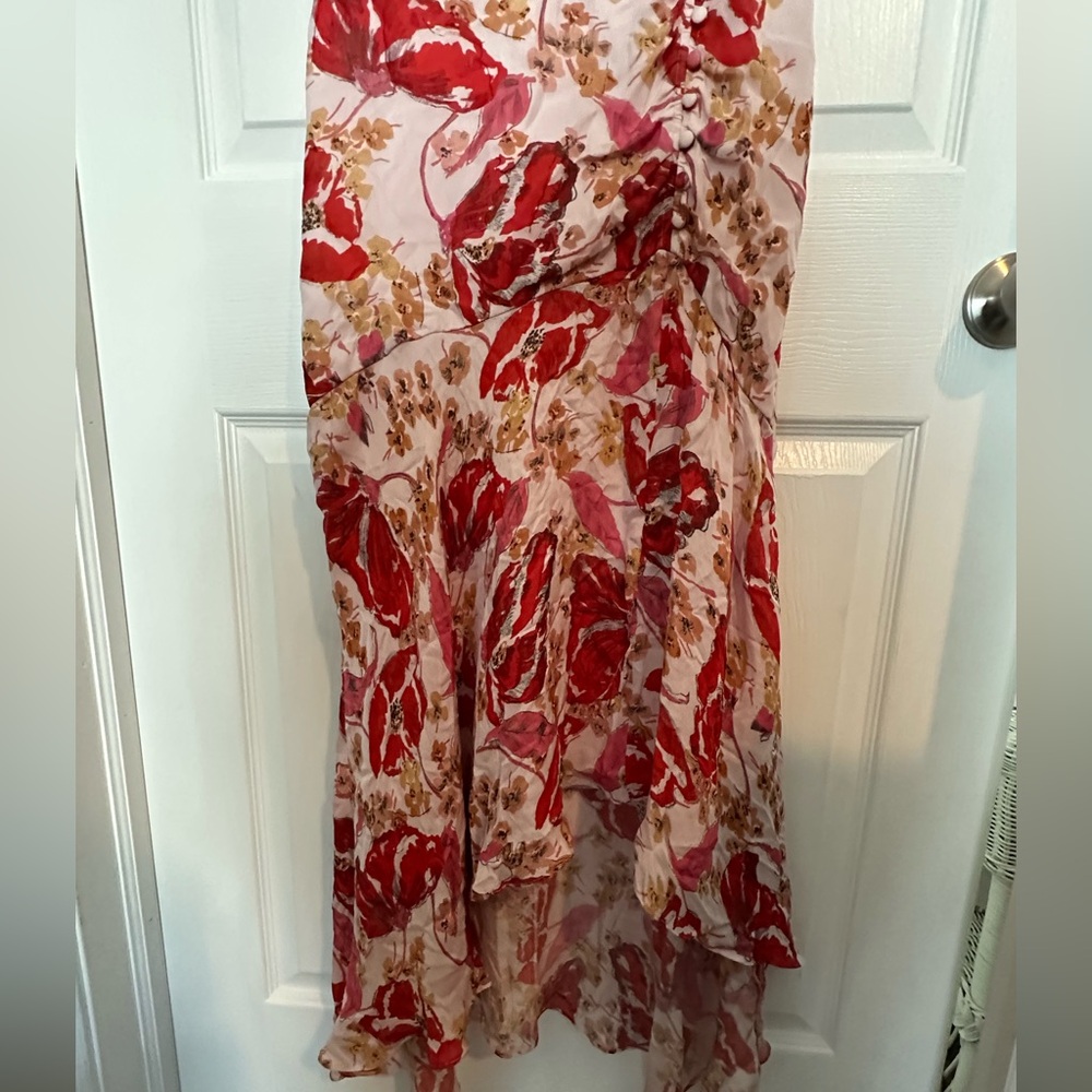 Parker Vivi Midi Dress from Rent the Runway Sz 4 EUC - Picture 4 of 8